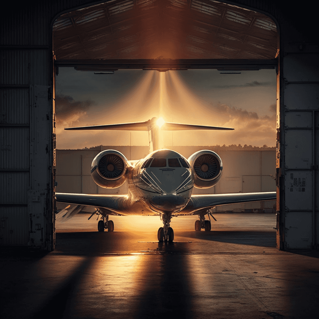 Picture of a Gulfstream.